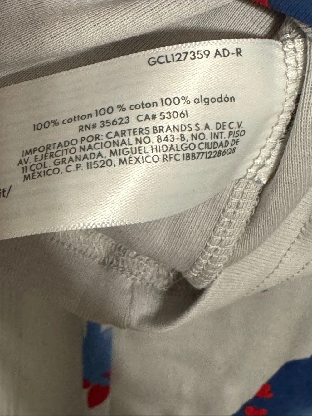 Carter's Light Gray Dinosaur Snacks Love Language Toddler Pajama Set